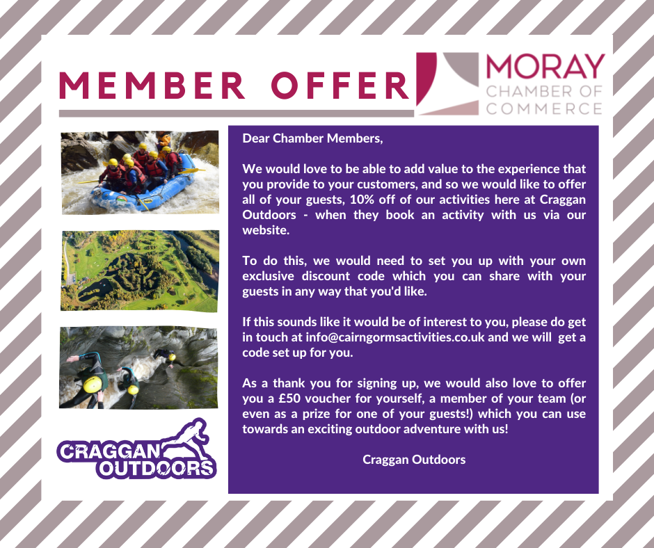 MEMBER OFFER - CRAGGAN OUTDOORS