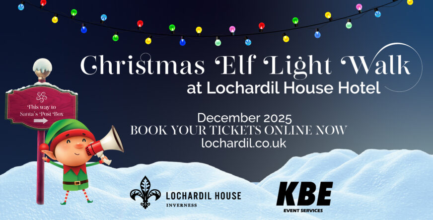 Magical Christmas Elf Light Walk Returns to Lochardil House Hotel with KBE Event Services