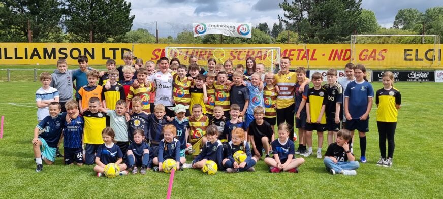 AJE Scores Big with Sponsors Day at Forres Mechanics