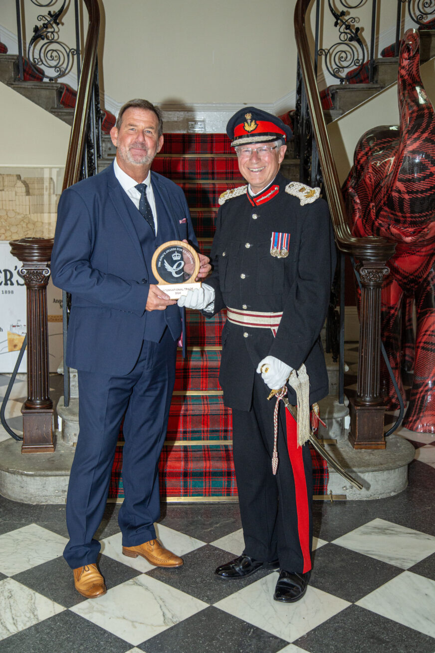 Walker’s Shortbread celebrates King’s Award for Enterprise at Aberlour House ceremony