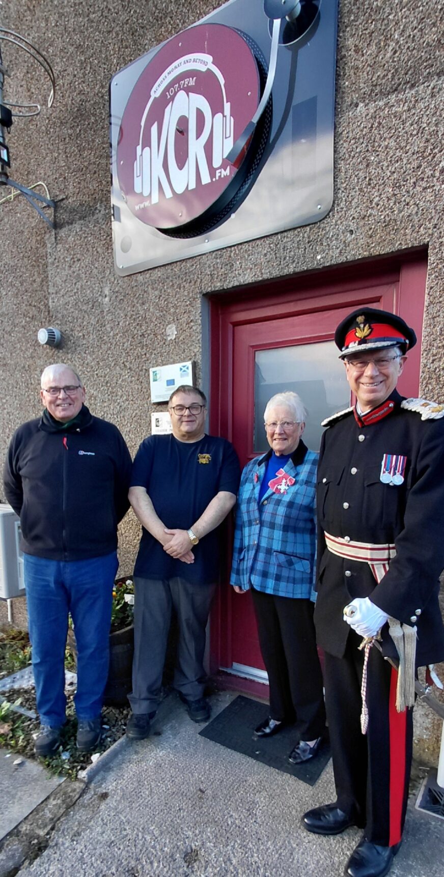 Keith Community Radio tune in to top King’s award for voluntary service