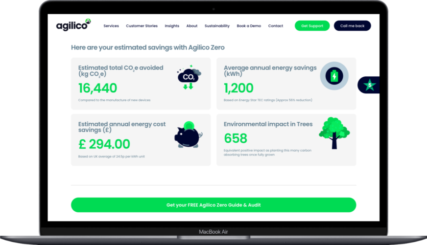 Agilico empowers businesses to be sustainable with launch of new carbon avoidance calculator