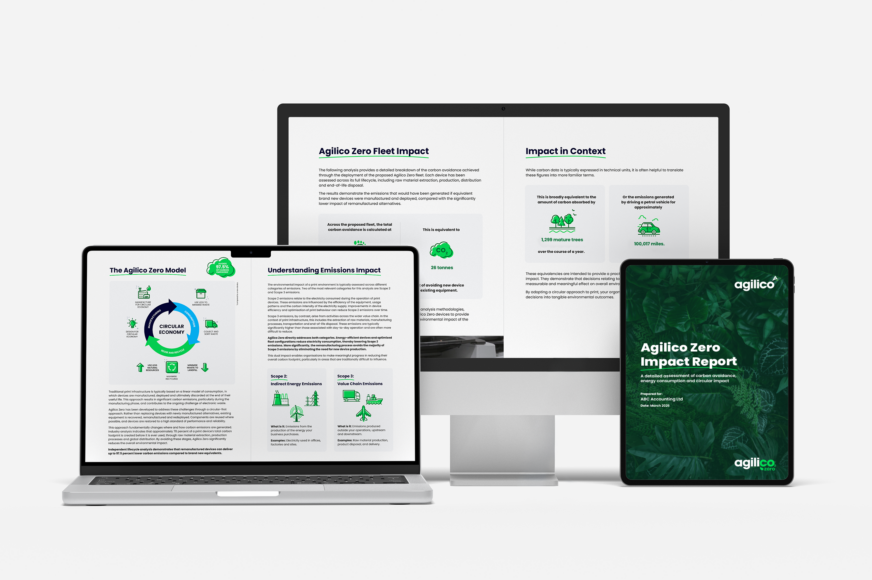 Agilico Zero Launches Client Impact Reports