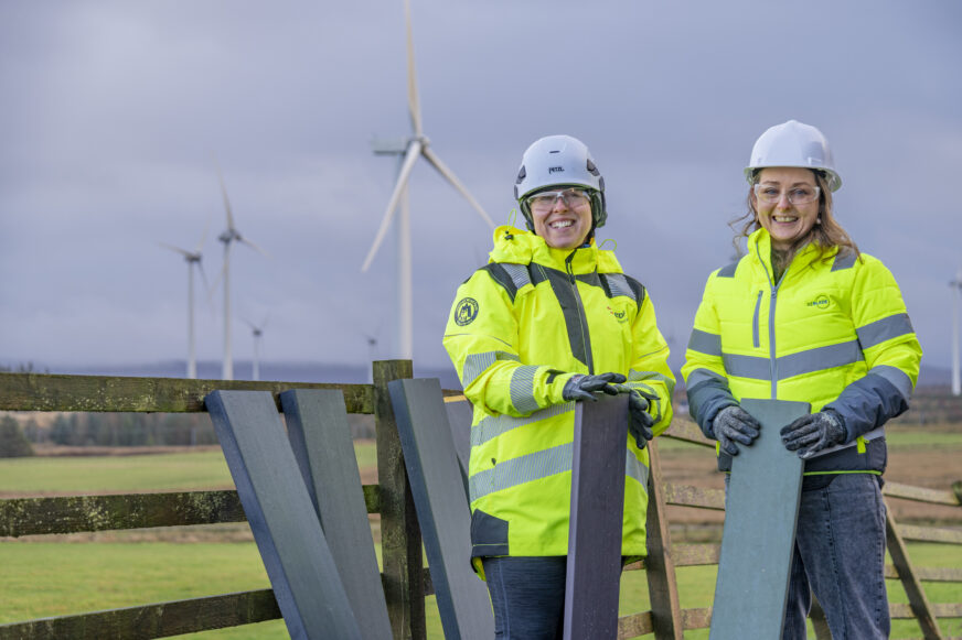 Innovative Project Gives Wind Turbine Blades a Second Life
