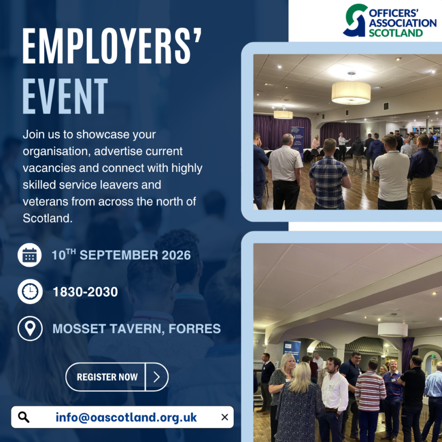 Officers' Association Scotland Employers' Event