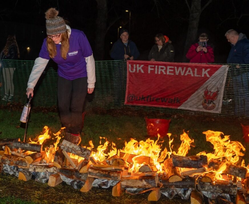 Final Places Available for Aberdeen Firewalk in Support of Veterans