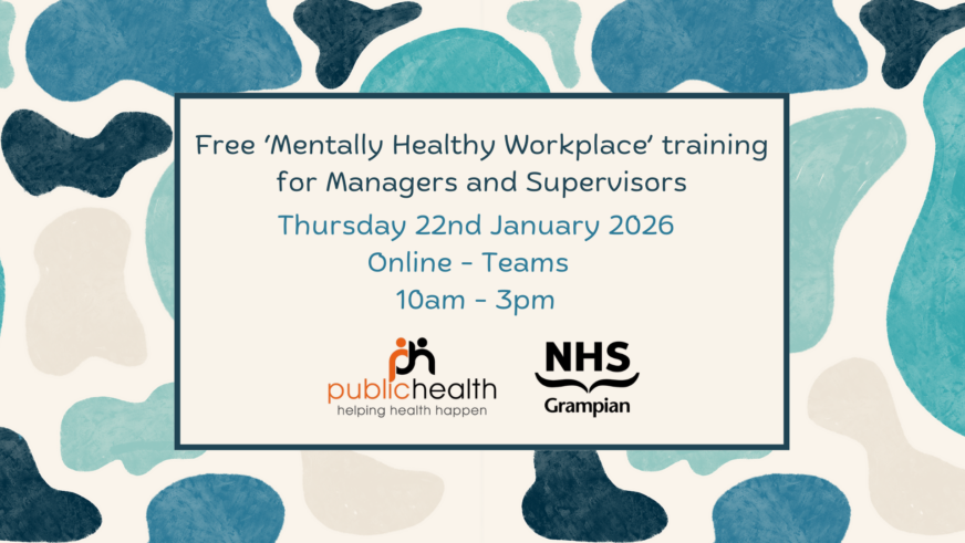 Mentally Healthy Workplace Training for Managers and Supervisors