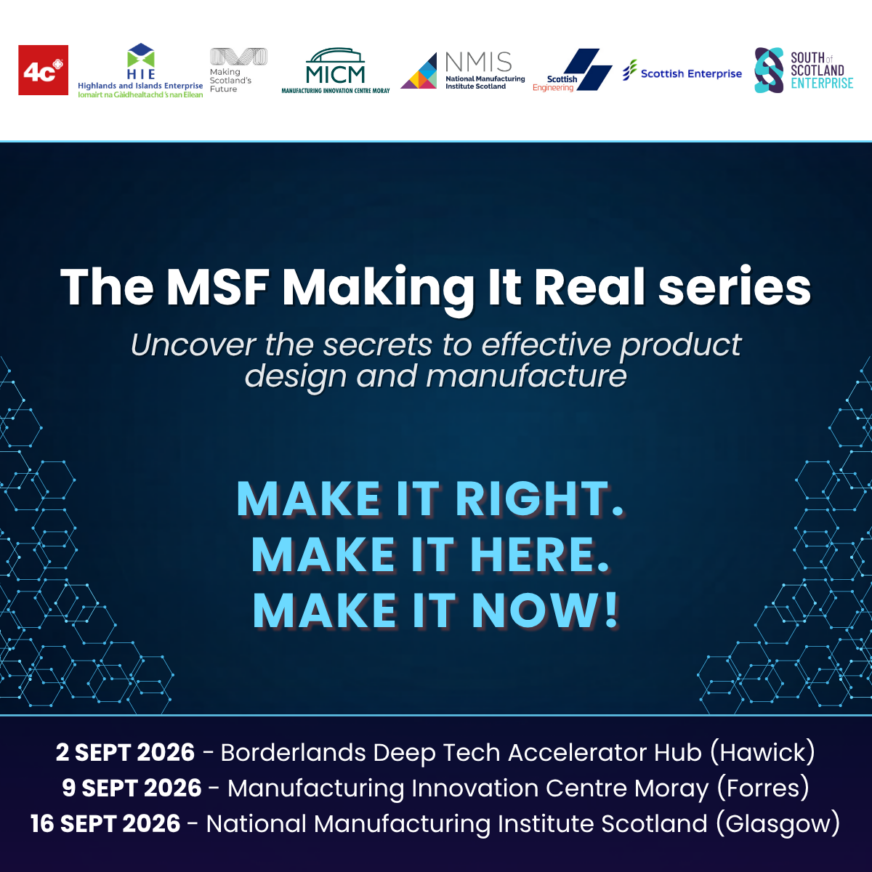 Making Scotland’s Future Event - MICM (Manufacturing Innovation Centre Moray)