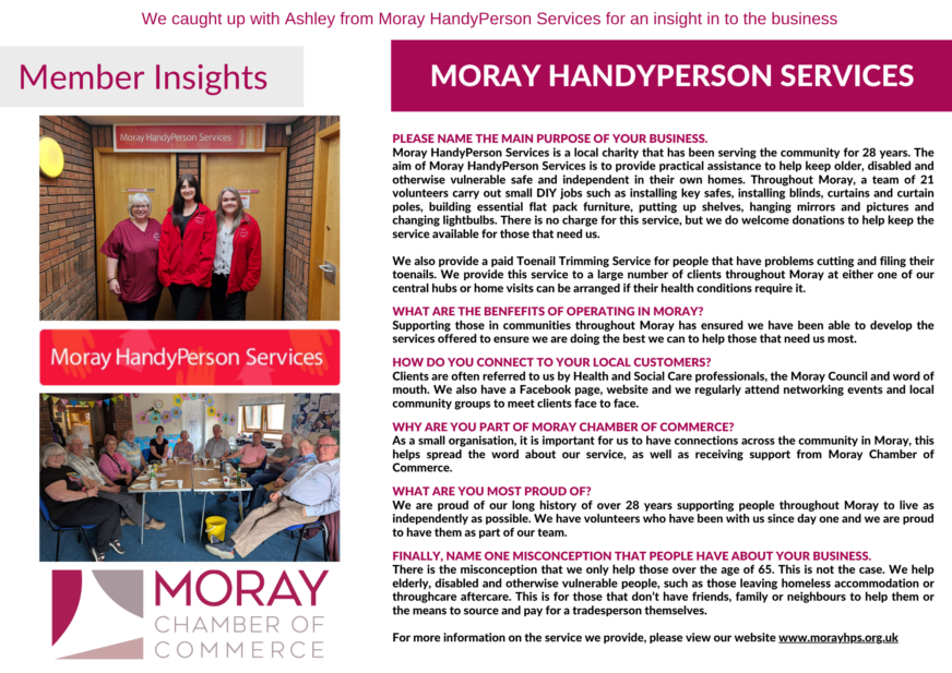 Moray HandyPerson Services