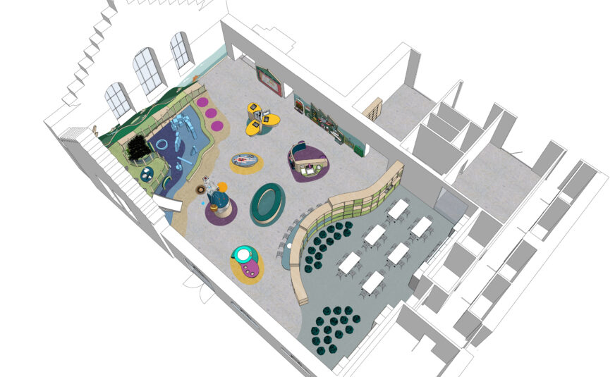 Construction begins on Moray’s Early Year’s STEM project at Elgin Library