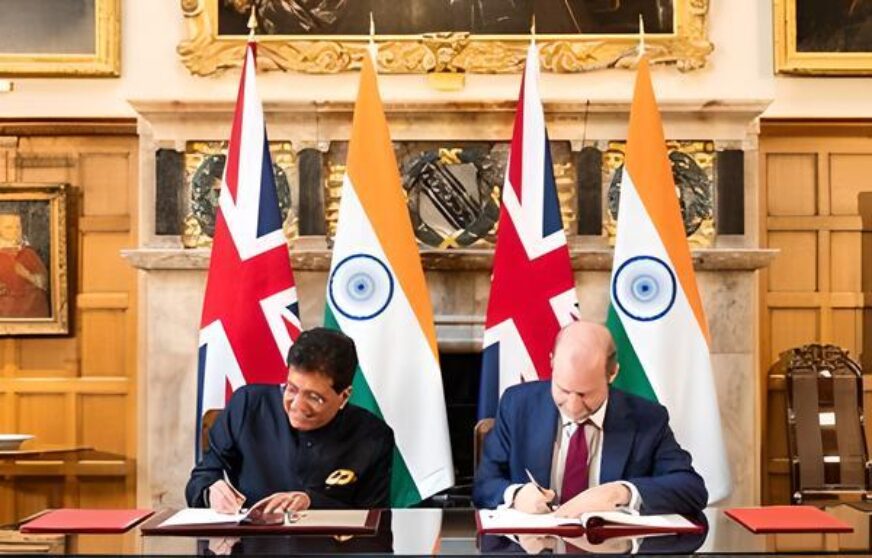 UK and India Agree Trade Deal Valued at £6 Billion