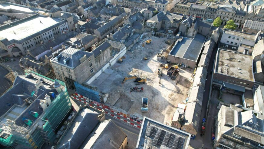 Initial demolition phase completes on South Street regeneration project