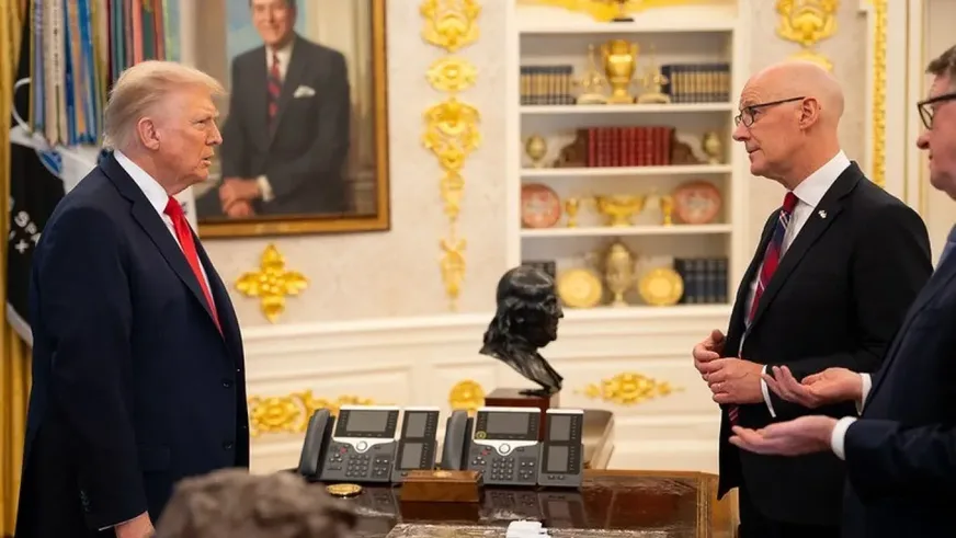 Swinney Holds 'Constructive' Scotch Whisky Tariff Talks With Trump