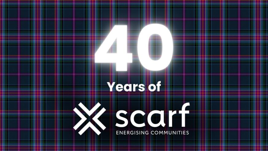 Scarf Unveils Official Anniversary Tartan to Mark 40 Years of Tackling Fuel Poverty in Scotland
