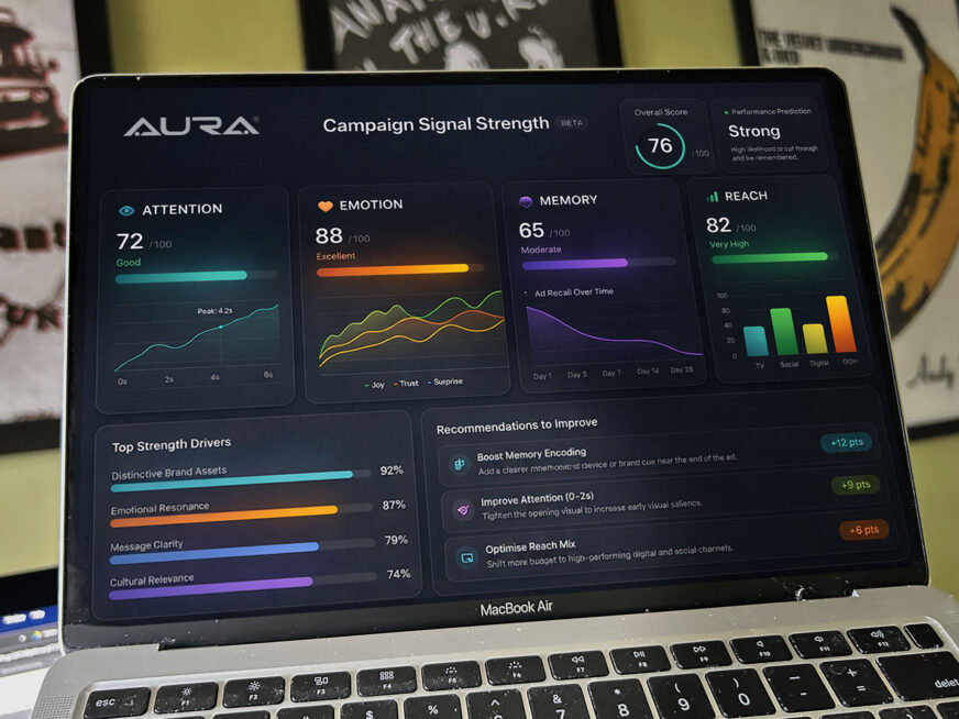 THESIGNALWORKS LAUNCHES AURA. AN AI SYSTEM APPLYING ‘SIGNAL PHYSICS’ TO BRAND GROWTH.