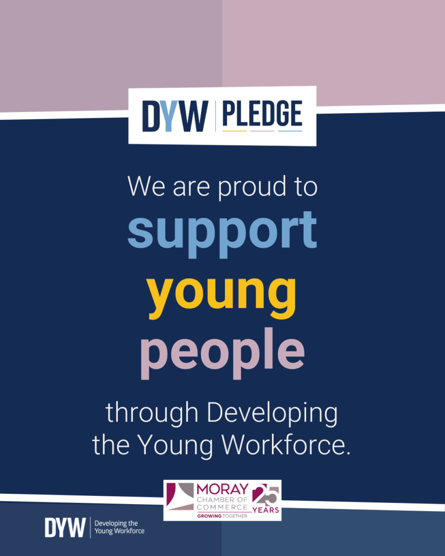 We Support Scotland’s Young Workforce Through DYW Pledge