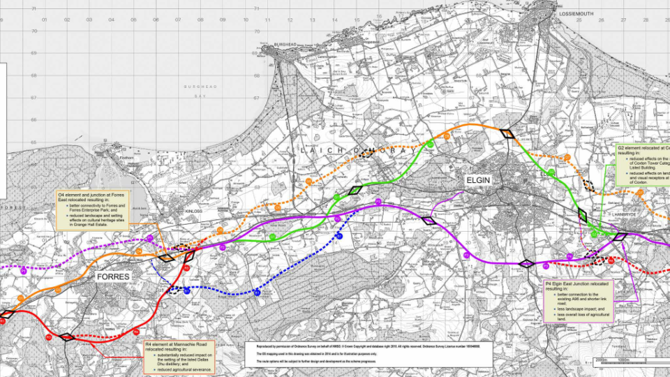 A96 Dualling: Hardmuir to Fochabers Scheme- Design Update