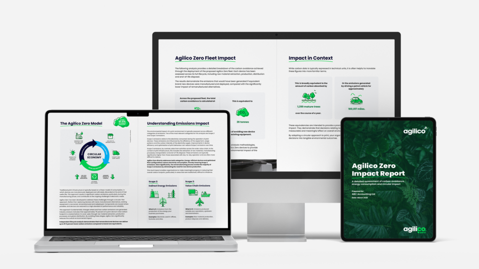 Agilico Zero Launches Client Impact Reports
