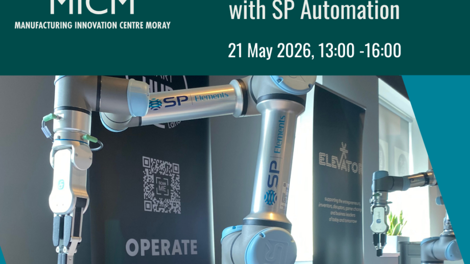 The Manufacturing Innovation Centre Moray (MICM) is hosting its first public events - join now