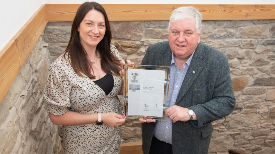 SILVER AWARD FOR MORAY CHAMBER OF COMMERCE