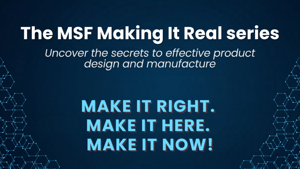Making Scotland’s Future Event - MICM (Manufacturing Innovation Centre Moray)