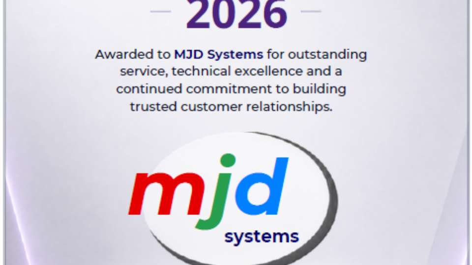 MJD Systems named TERRA Service Partner of the Year 2026