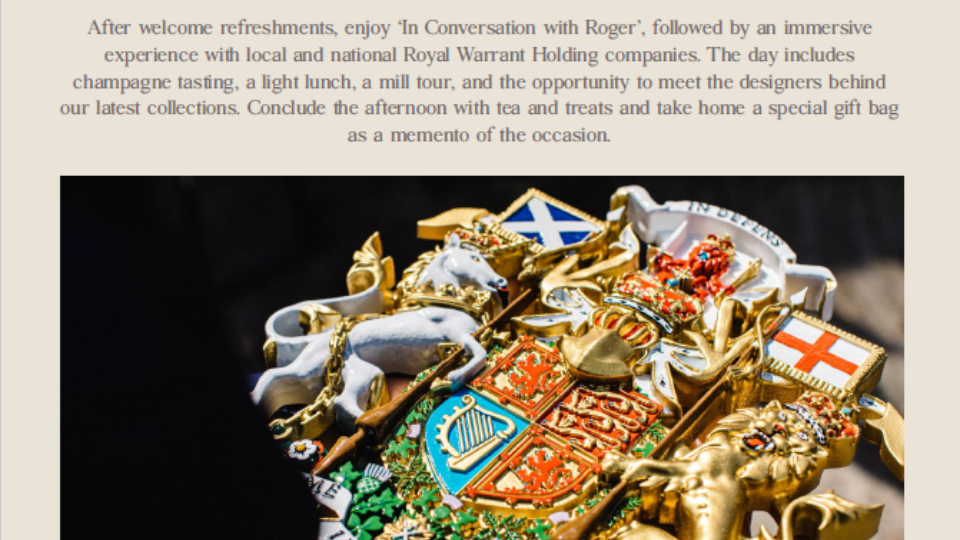 A Celebration of Craft and Heritage | Johnstons of Elgin