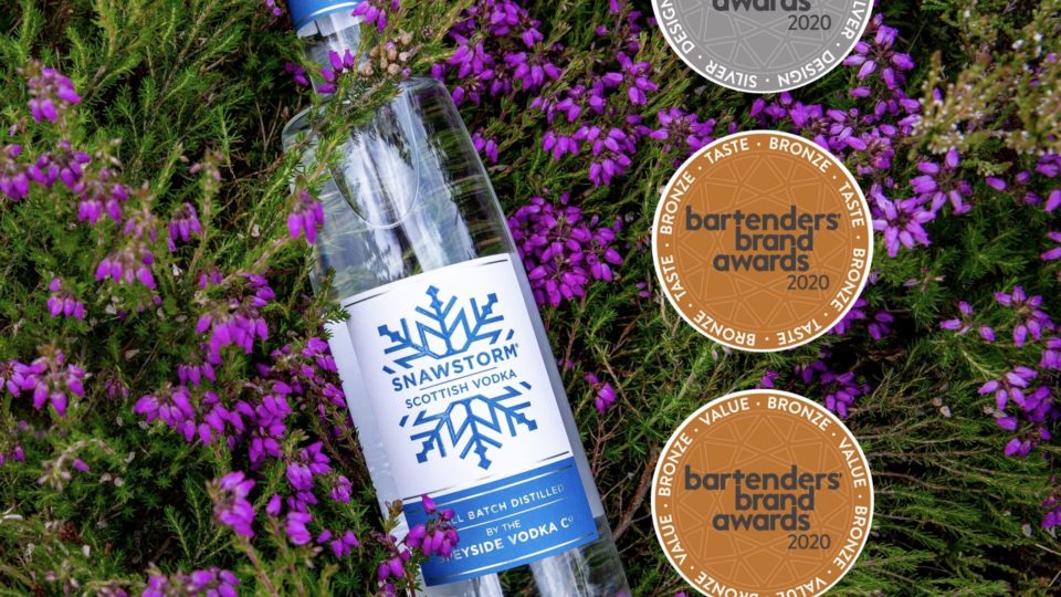 Snawstorm Vodka Served Up Three Awards