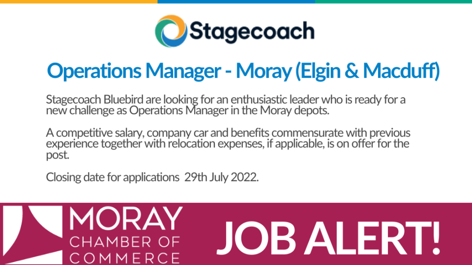 JOB ALERT: Stagecoach Bluebird - Operations Manager