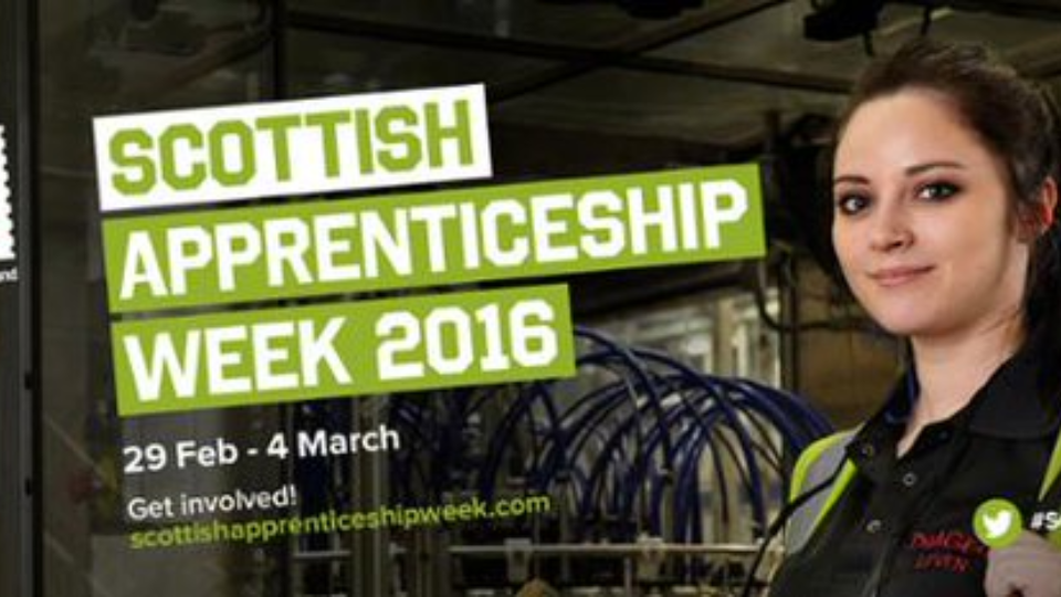 Scottish Apprenticeship Week - February 29th - March 4th 2016