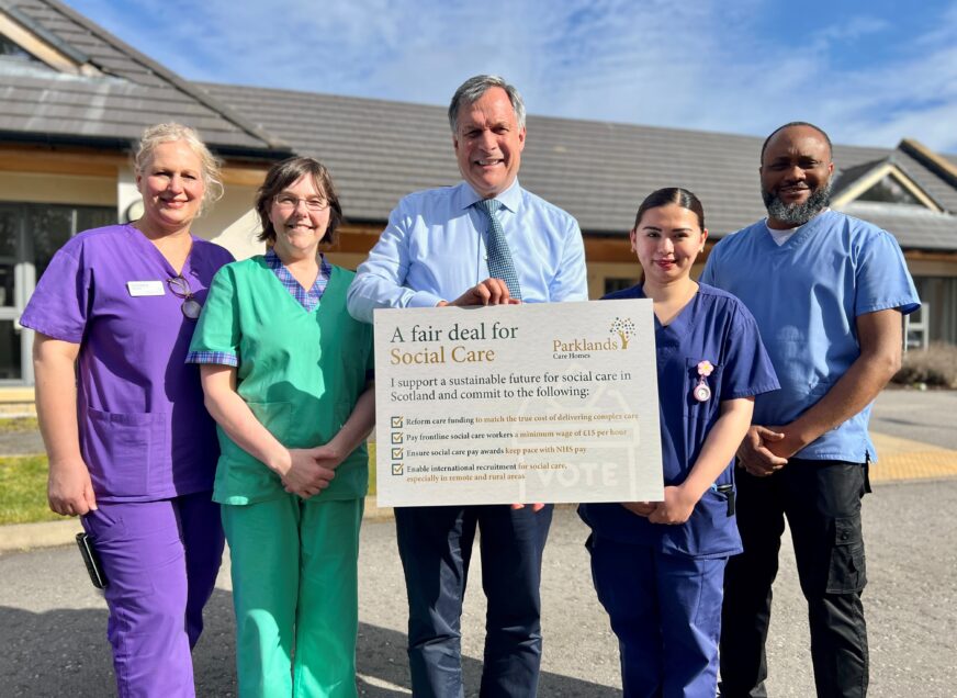 ‘Time to fix social care’: Parklands sets out election priorities