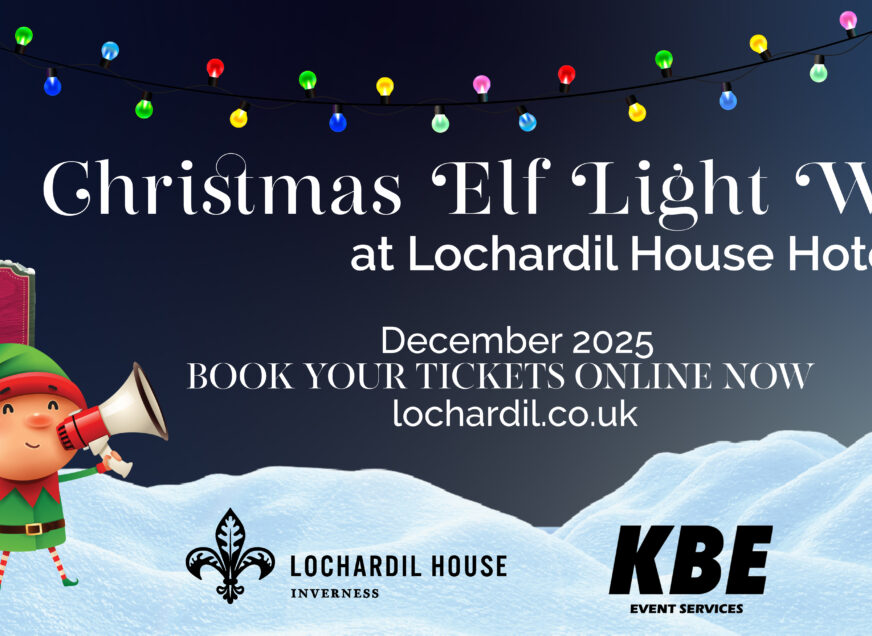 Magical Christmas Elf Light Walk Returns to Lochardil House Hotel with KBE Event Services