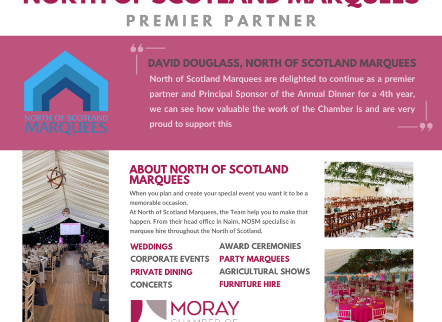 PREMIER PARTNER SPOTLIGHT: NORTH OF SCOTLAND MARQUEES