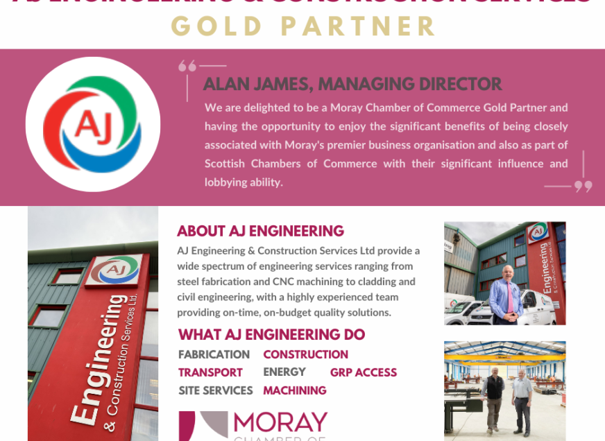 NEW GOLD PARTNER | AJ ENGINGEERING & CONSTRUCTION SERVICES