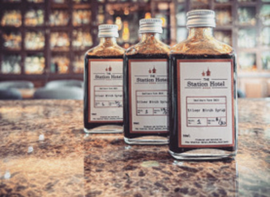 The Station Hotel in Rothes: Crafting Silver Birch Syrup in Times of Scarcity