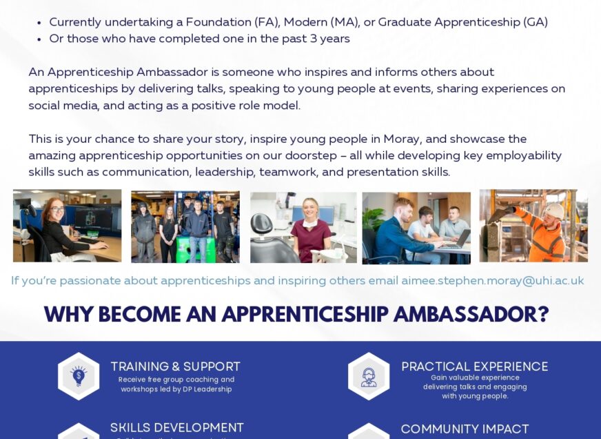 Invite Your Apprentices to the Ambassador Development Programme