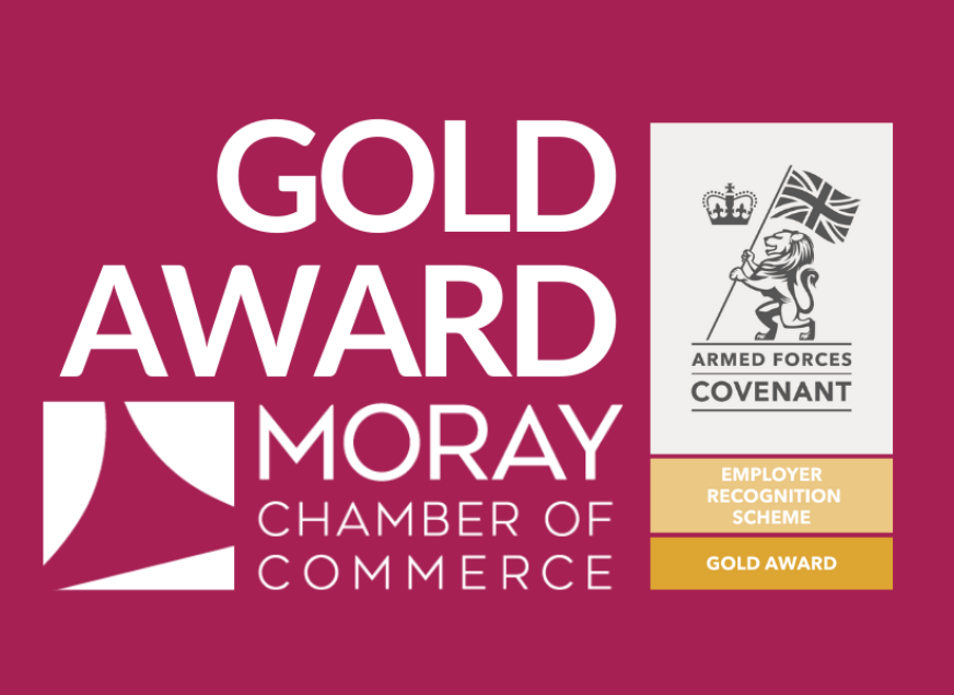 GOLD AWARD FOR MORAY CHAMBER OF COMMERCE