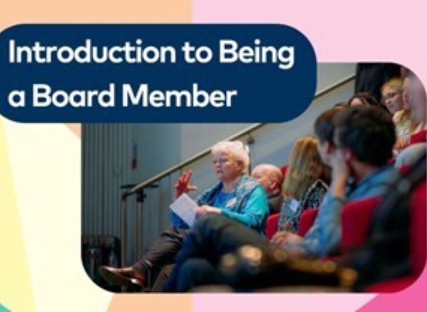WEBINAR | Introduction to being a Board Member