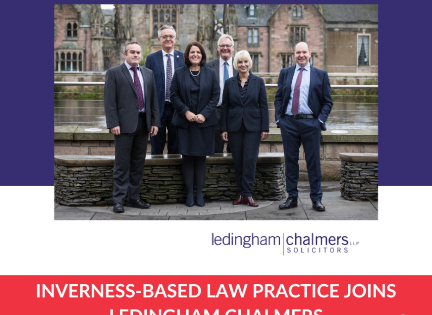 Inverness-based law practice joins Ledingham Chalmers