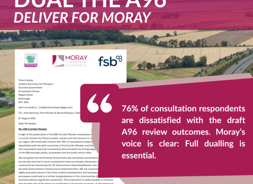Moray’s business leaders unite to demand urgent action on A96 dualling
