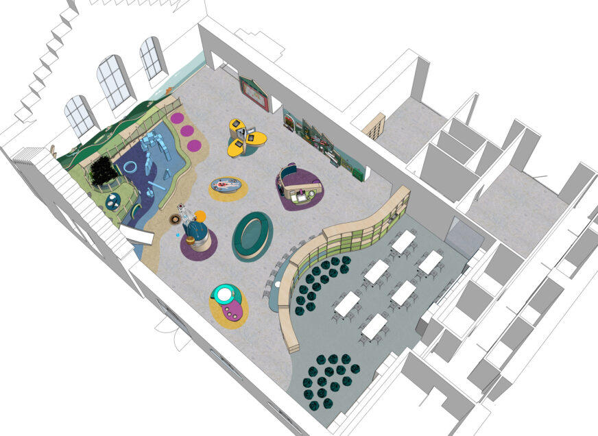 Construction begins on Moray’s Early Year’s STEM project at Elgin Library