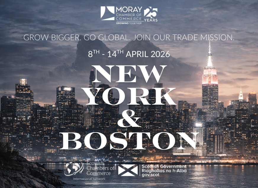Moray Chamber Trade Mission to New York & Boston