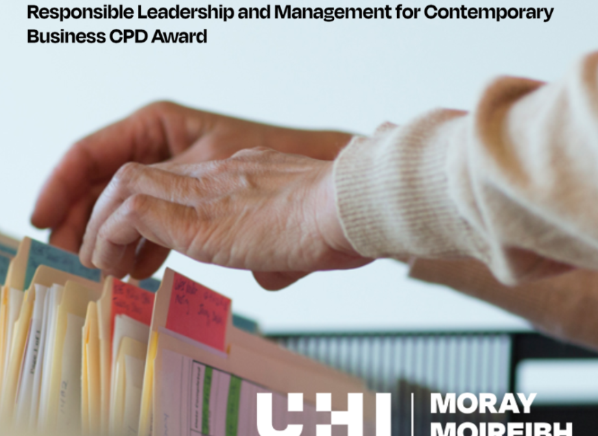 FULLY FUNDED Responsible Leadership and Management for Contemporary Business CPD Award