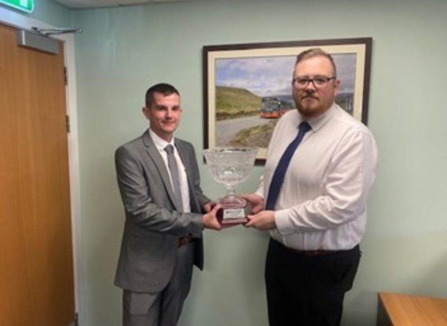 Stagecoach rewards 2022 eco-driving champions across North East Scotland