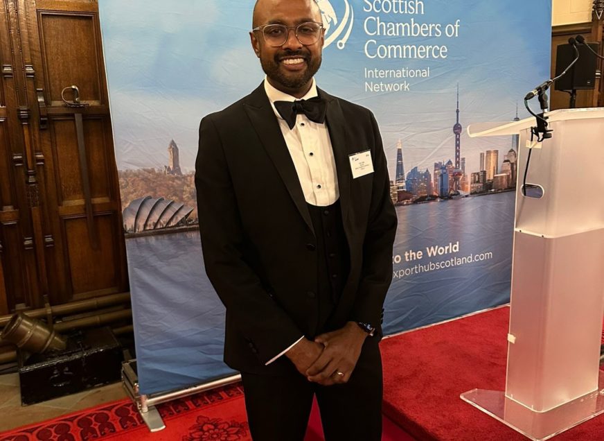 Scottish Business Community Celebrated at Reception Held at Edinburgh Castle