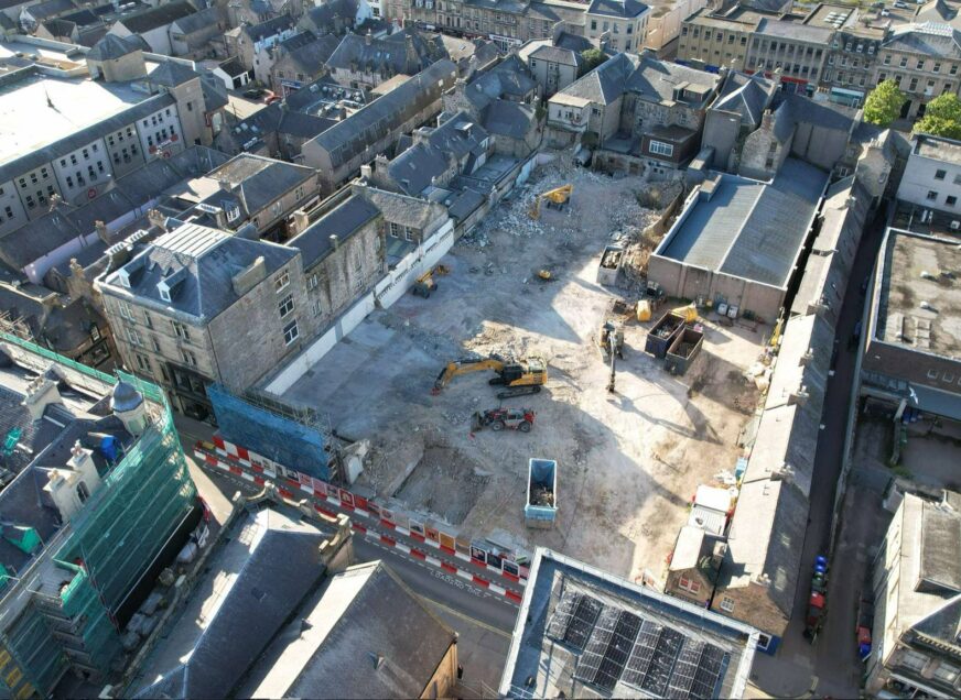 Initial demolition phase completes on South Street regeneration project