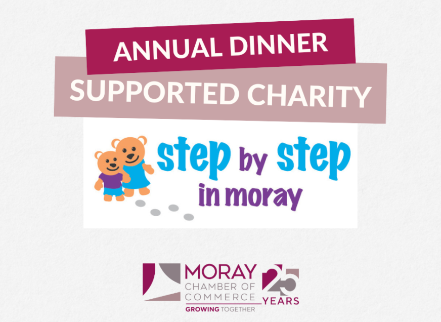 Step By Step in Moray Announced as Supported Beneficiary for Annual Dinner