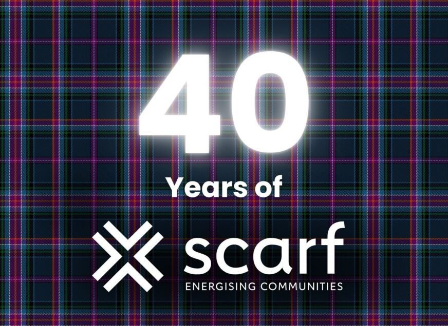 Scarf Unveils Official Anniversary Tartan to Mark 40 Years of Tackling Fuel Poverty in Scotland