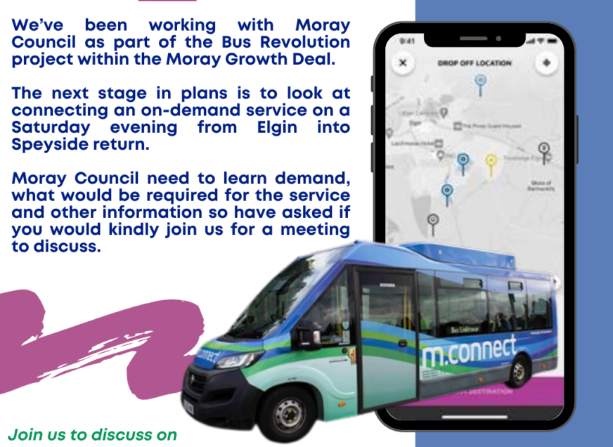 FOCUS GROUP/INFO SESSION - Bus Revolution - Elgin into Speyside Return
