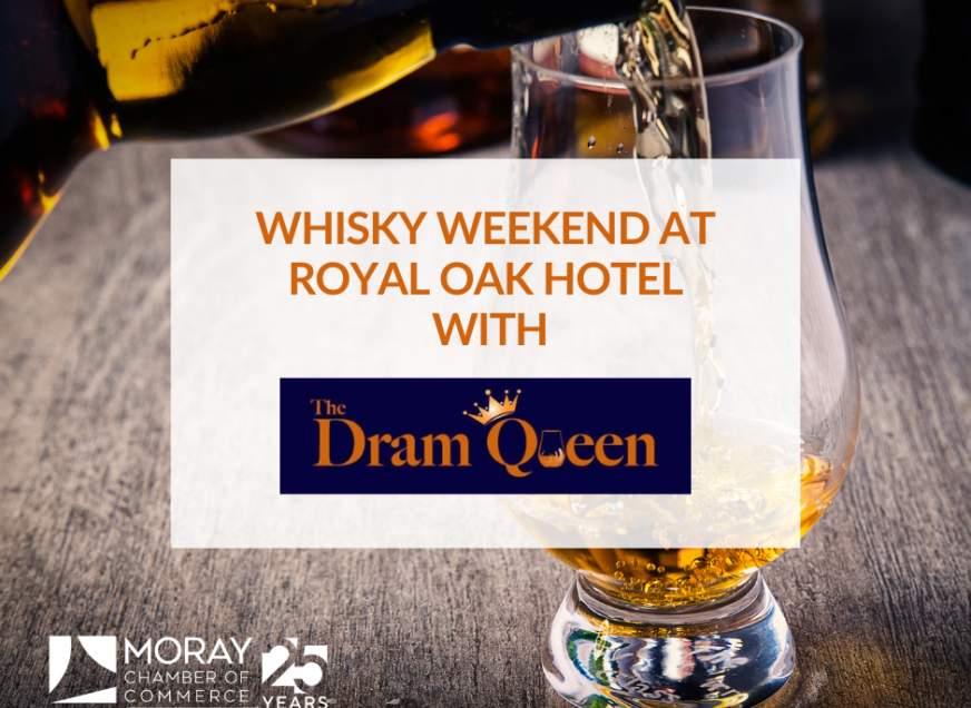 Whisky Weekend at Royal Oak Hotel, Cullen with The Dram Queen